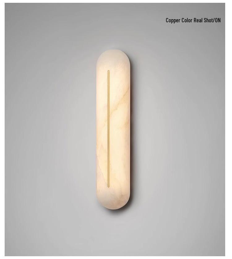 Marble Luxury Staircase Light - Spanish & Italian High-End Bedroom, Balcony, Hallway, Entrance, & Bedside Wall Lamp