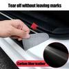 4x Car Accessories Door Plate Sill Scuff Cover Anti Scratch Protective Stickers