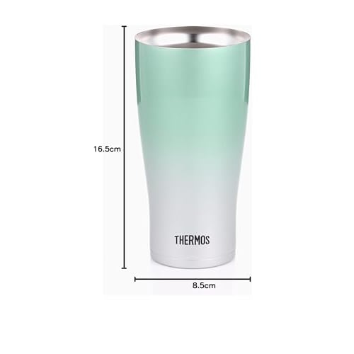 Thermos Vacuum Insulated Tumbler, 0.6L, Green Fade, JDE-601C G-FD, Father's Day Gift, Beer Gift, Birthday Gift for Men and Women