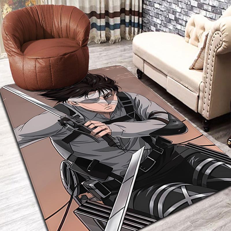Attack on Titan Rug Floor Mat for Living Room or Bedroom Soft and Comfortable Carpet a Gift for Birthday and Holiday.NFF0928274
