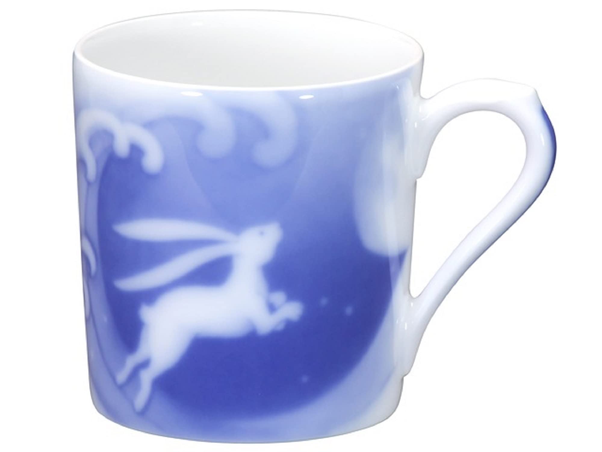 

Окура Тоэн Эксклюзив для прямого магазина Кружка Кролик и волна , Кофе/Чай, Прибл.. 320 мл, Подходит для микроволновой печи и посудомоечной машины, Сделано в Японии, 95C/C309