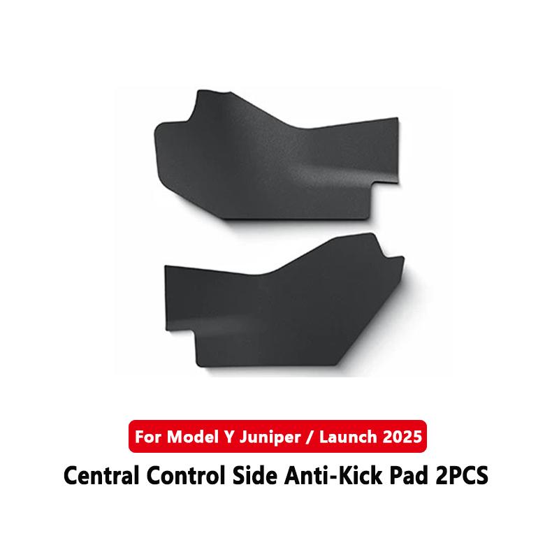 

For Tesla Model Y Juniper/Launch 2025 Central Control Side Anti Kick Pad TPE Anti-Dirt Protective Cover Car Interior Accessories
