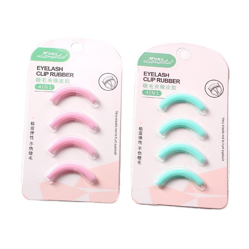 

4-pack of High-Elasticity, Durable Replacement Silicone Strips, False Eyelash Tools, Adhesive Strips, and Pads