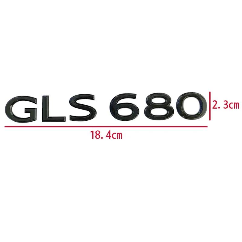 BKS2 Car Body Sticker Rear Trunk Emblem Letters Badge for Mercedes Benz Maybach 2021 GLS400 GLS450 GLS480 GLS500 GLS580 GLS600 GLS680