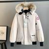 American Canada Goose Style Pilot Jacket Down Parka Couples Men Women 01 Edition