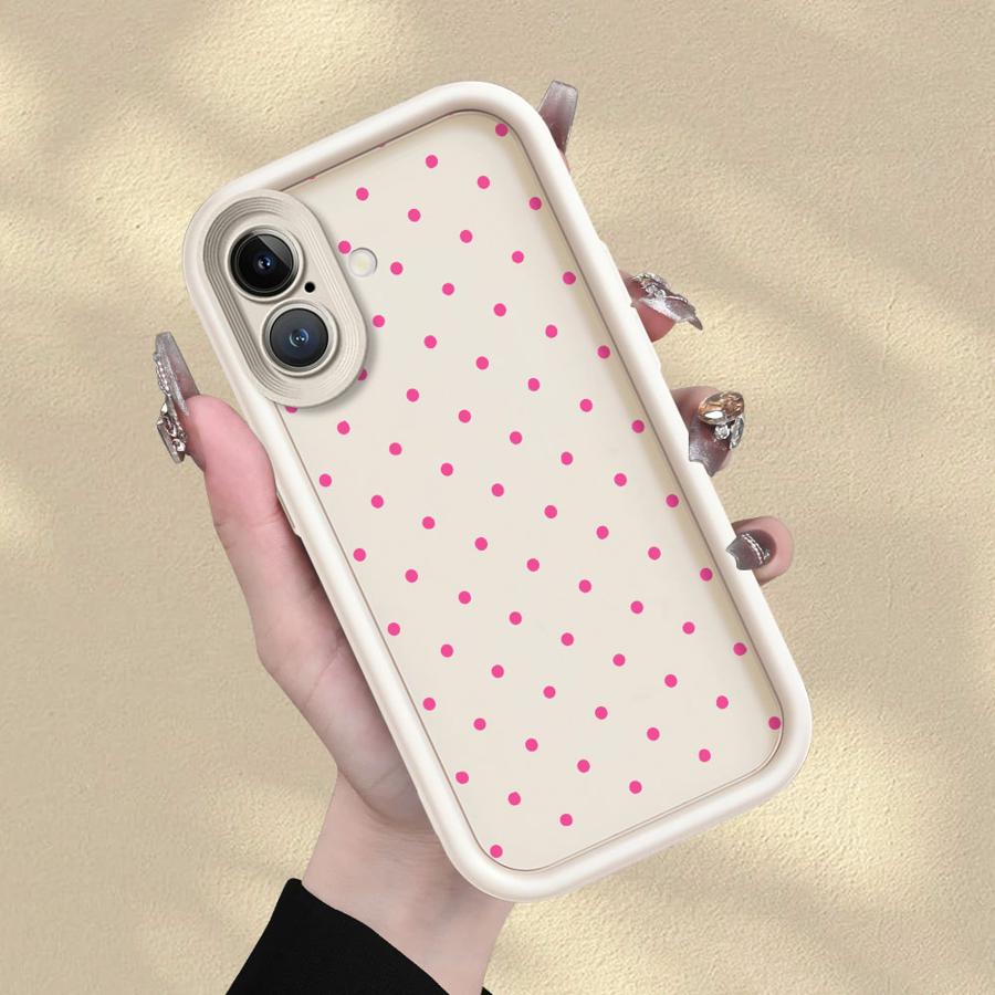 Phone Cover Case for iPhone 17 Pro Max 16 12 Pro 11 14 13 15 Plus Air INS Polka Dot Small Fresh