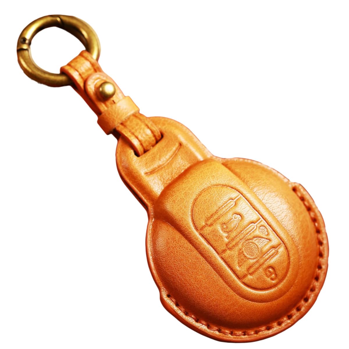 

AZUCK Чехол для ключа BMW MINI, Натуральная кожа, Чехол для ключа, Серия Mini F, F60, F56, Free Size