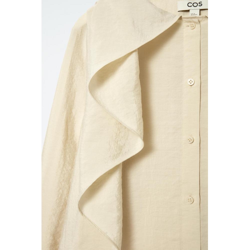 COS Japan Scarf Detail Silk Blouse