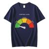 Low Cortisol Level Funny Stress Meme Tshirt High Quality Fashion Short Sleeve T Shirts Men Women Casual Loose Cotton Tshirts