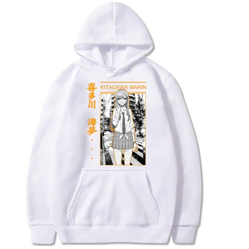 Japanischer Anime My Dress-Up Darling Hoodies Herren Mode Langarm Sweatshirts Damen Harajuku Streetwear Pullover Sudaderas