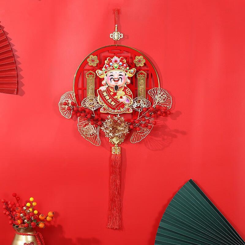 Festive Acrylic Fortune Bobblehead Ornament Set