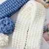 100g Space-Dyed Garment Accessories Mixed Color Handmade Crochet Knitting Weaving Thick Yarn Plush Multi-Color