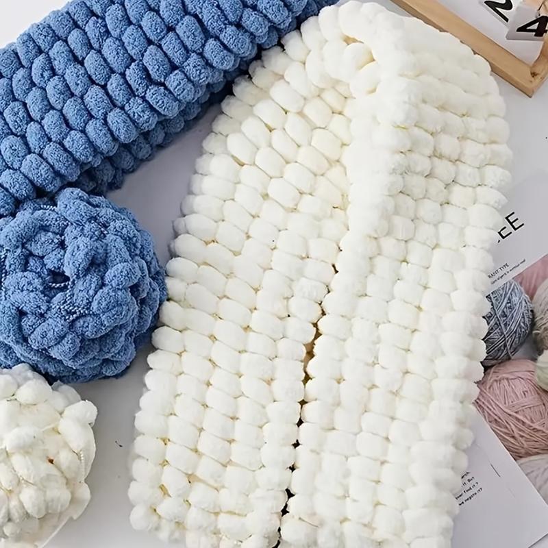 100g Space-Dyed Garment Accessories Mixed Color Handmade Crochet Knitting Weaving Thick Yarn Plush Multi-Color