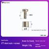 Acrylic Photo Frame with Adjustable Stainless Steel Stand