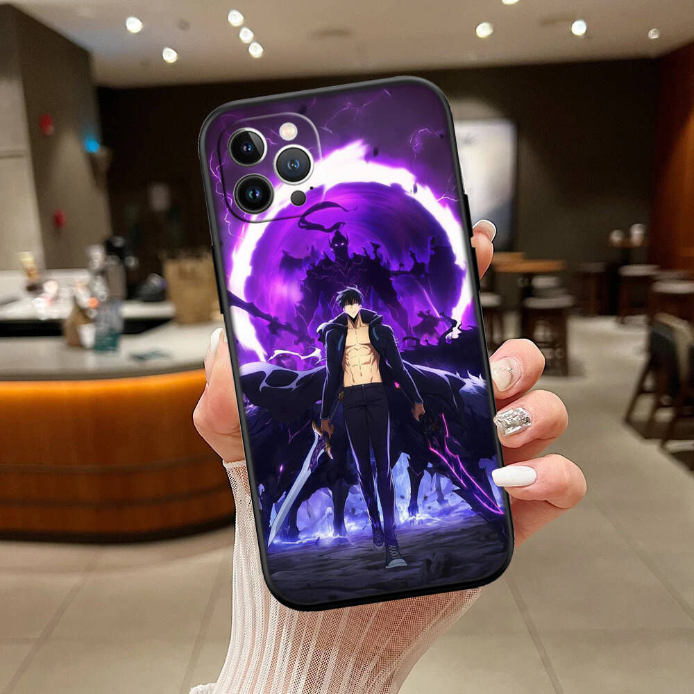 S-Solo L-leveling New Phone Case for iPhone 6 6s 7 8 11 12 13 14 15 16 17 16E XS Pro Max XR X SE Air