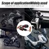 2PCS LED Turn Signal For Motorcycle Handlebar Handle Bar End Blinker Waterproof 12-24V Modification Decorative Light