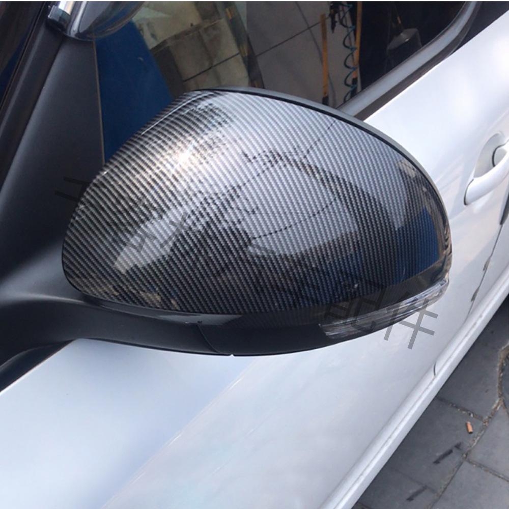 Volkswagen Tiguan Sharan Yeti Rearview Mirror Carbon Fiber Pattern Shell