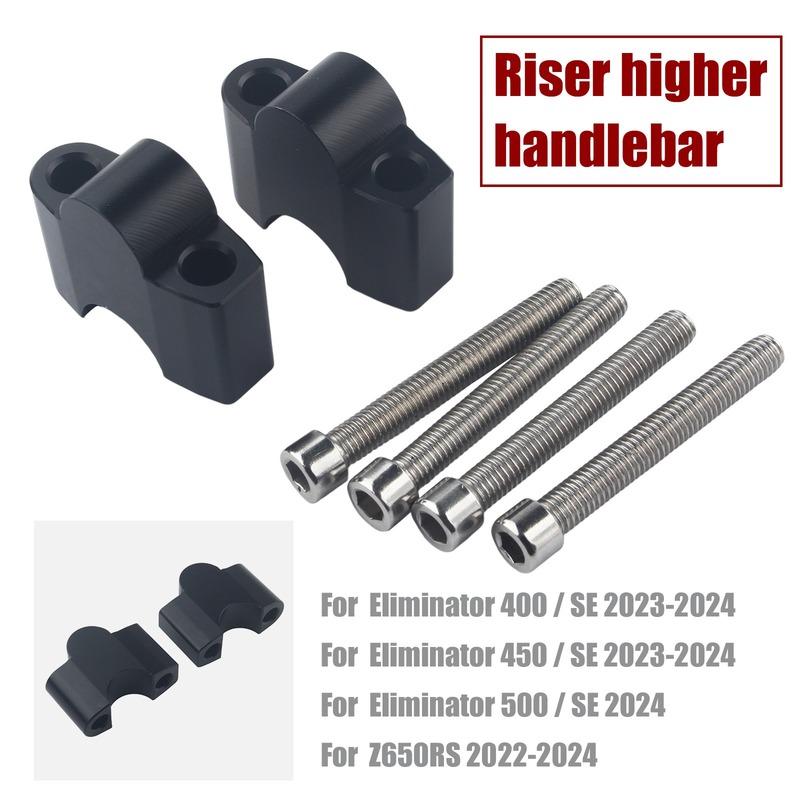 Handlebar Riser Spacers + 20mm For Kawasaki Z 650 RS Z650RS 2022 2023 2024
