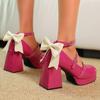 Fashion Women's Patent Leather High Heel Lolita Shoes, Cute Mary Jane Shoes, Wedding Role Play Shoes, Size 31-43