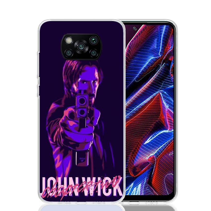 

John Wick 4 Movie Phone Case For Xiaomi Poco F7 Ultra X7 X6 Pro X5 Redmi 15 15C 13 13C 12 12C 10 10A 10C 9 9A 9C 9T Shell Poco X Xiaomi Poco F7 Ultra
