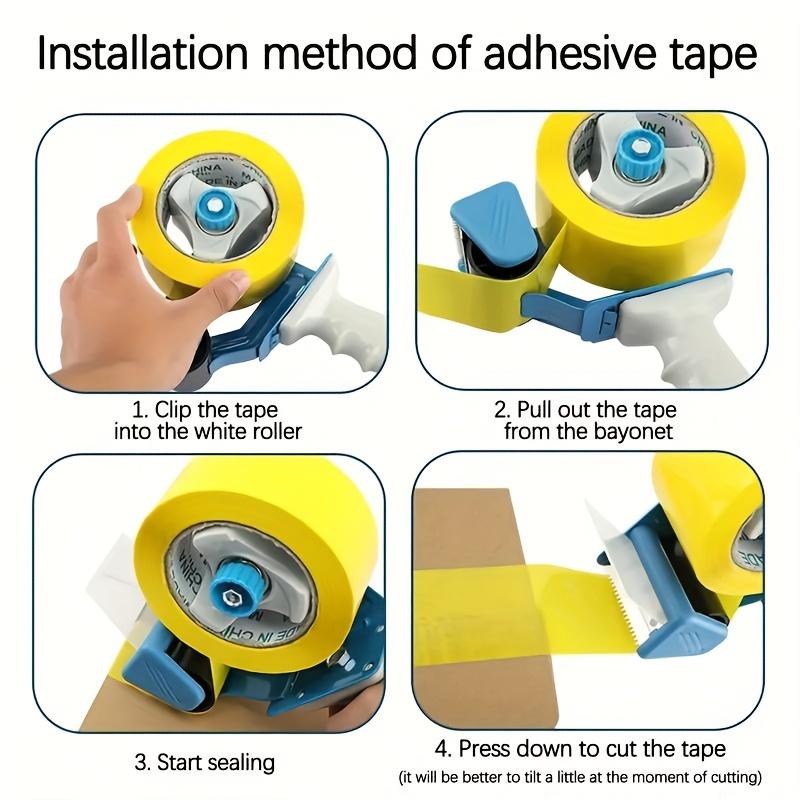 Super šetřící práci Box Sealer Páska Stroj Transparentní řezačka pásky Ruční balicí balička