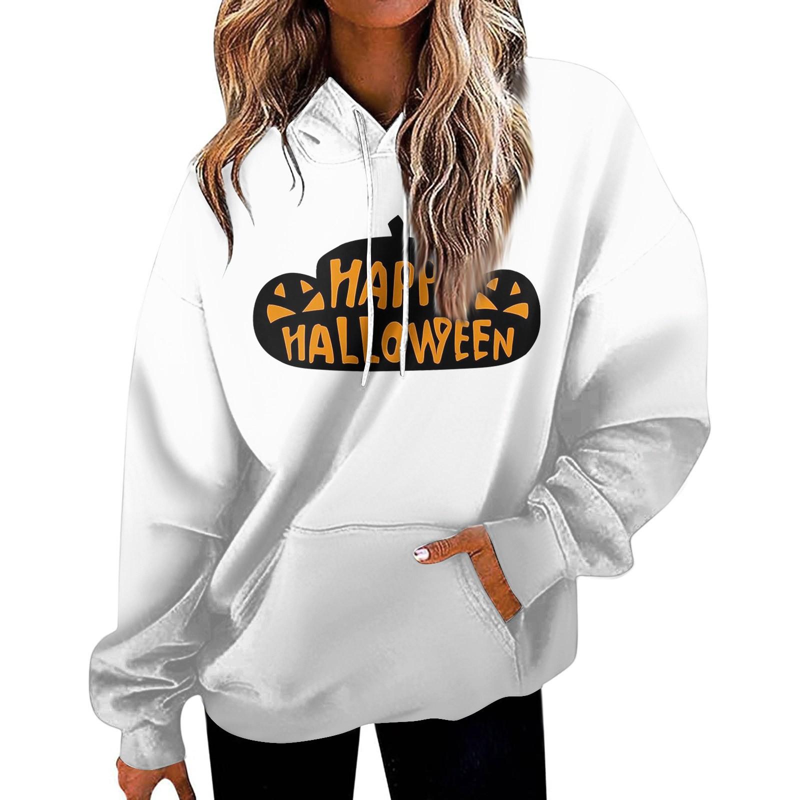 

Женская модная толстовка с принтом, повседневная толстовка с капюшоном и карманами XXXL