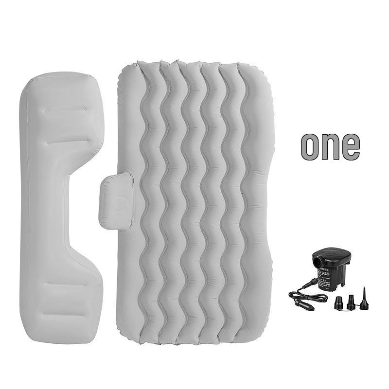 Thickened Car Inflatable Travel Mattress: Rear Seat Folding Bed for SUVs & Sedans
