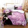 3D Print Yachiru Kusajishi Bleach Bedding Set Cartoon Anime Three-piece Set Adult Boy Bedroom Duvetcover Sets Bed