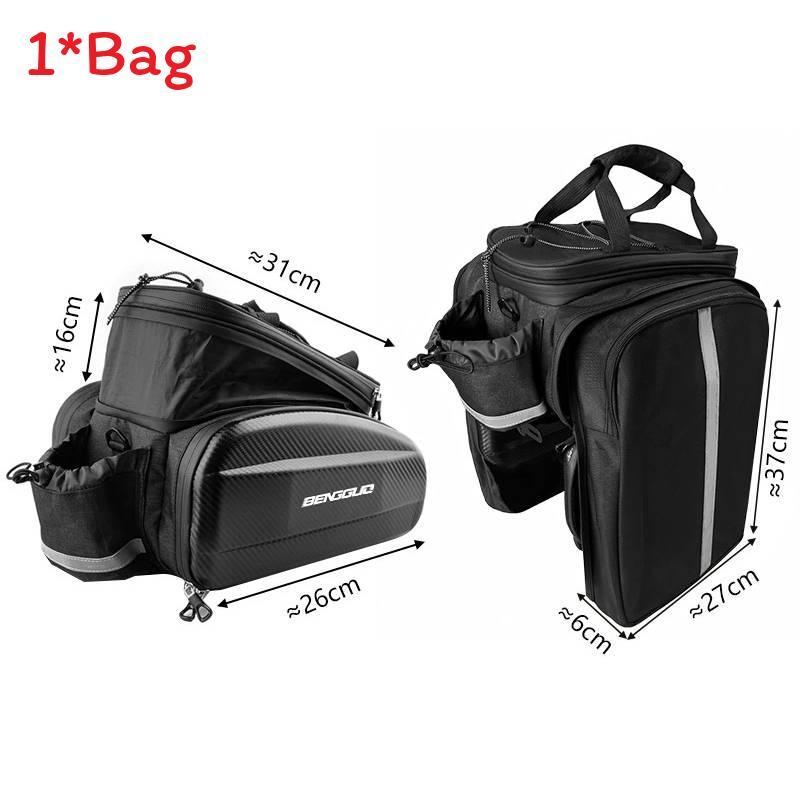 Fahrrad-Satteltasche mit wasserdichtem EVA und Polyester für die Aufbewahrung am Mountainbike