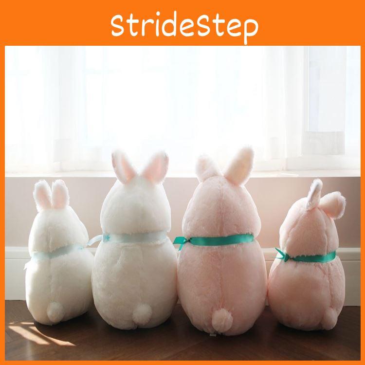 Adorable Cute Kids Baby Plush Soft Bunny Pink White Rabbit Doll Toy Gift For All Ages