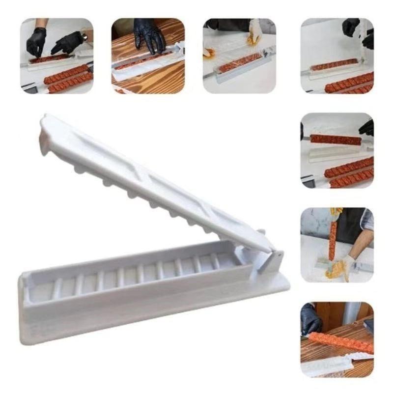 1PC Pinchos Fabricante de Kebab Pinchos para Barbacoa Pinchos para Barbacoa al Aire Libre Herramientas para Carne