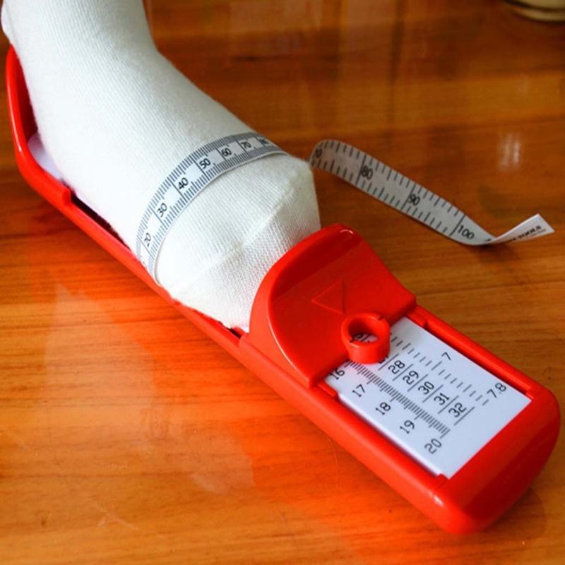Safe Plastic Kids Foot Gauge 20CM Length for Measuring Foot Width and Size Home Foot Measuring Device