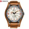 CURREN Men Quartz Watch Multifunction Date Wristwatch Vintage Military Sports Waterproof Male Watch Large Dial Fashion For Men