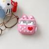 Kawaii Cartoon Rabbit Bluetooth Wireless Earphone Case for Apple AirPods 3 4 Pro 2 Soft Silicone Cover