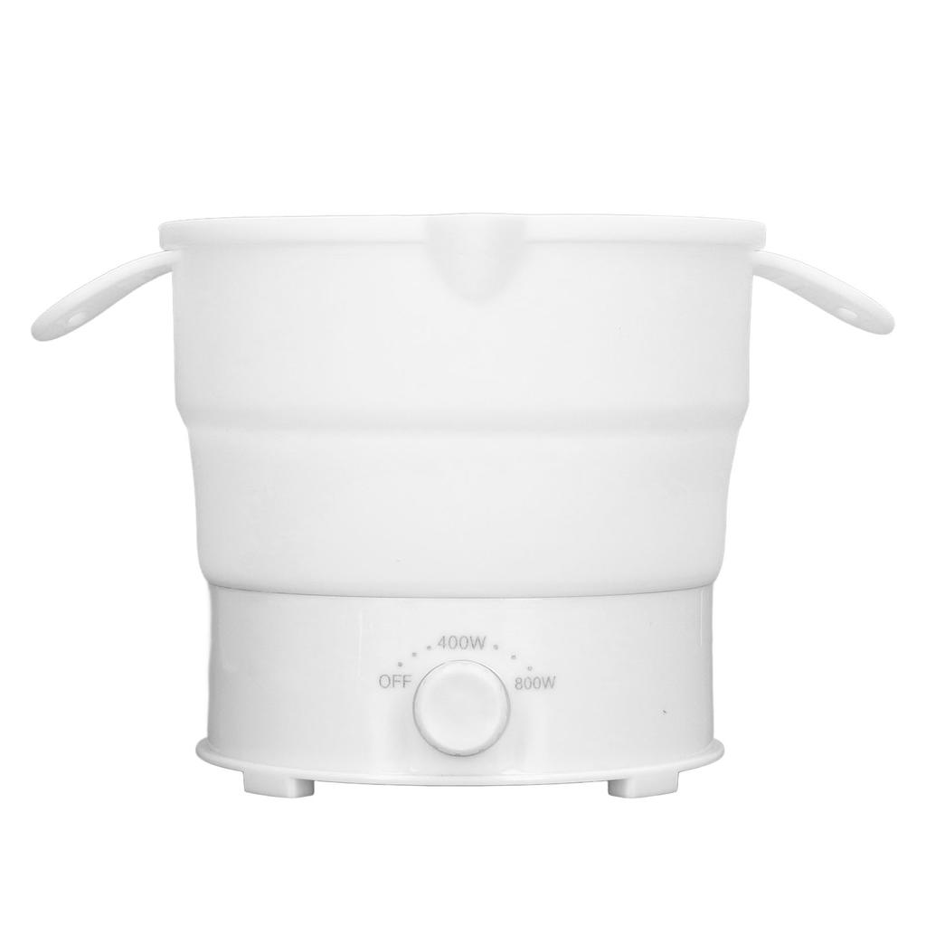 Electric Hot Pot Cooker Multifunction 1.2L Portable Foldable Electric Hot Pot for Home Dormitory
