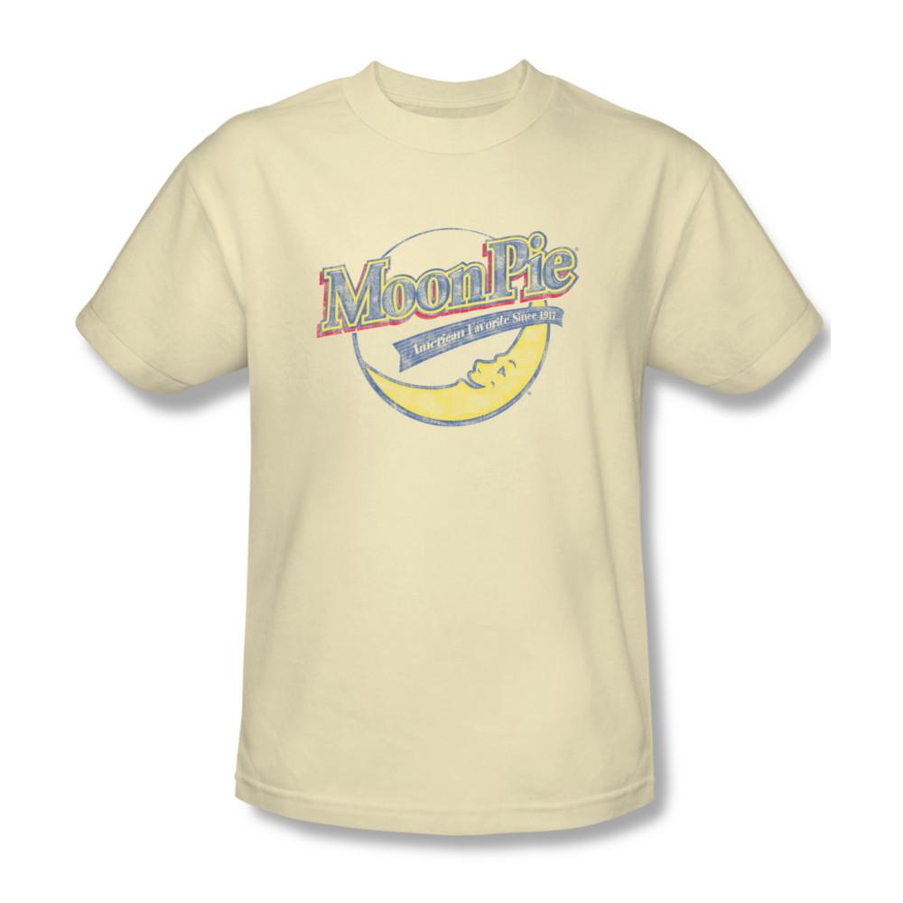 Moon Pie T-shirt 80s adult regular fit distressed cotton graphic tee XXXXL