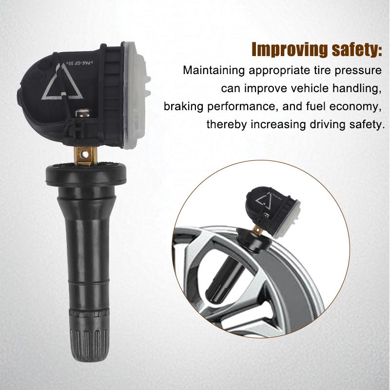 TPMS Tire Pressure Sensor for Ford Ecosport Fiesta Focus Galaxy Ranger Mustang Explorer F150 Lincoln F2GZ1A189G F2GT-1A180-DC Car Pressure Regulators