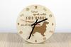 Field Spaniel - clock with dog, wooden clock with engraving, personalised clock by Art-Dog