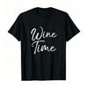 Plus Size Unisex Wine Lover Quote Long Sleeve Top Autumn Winter Casual Daily Wear