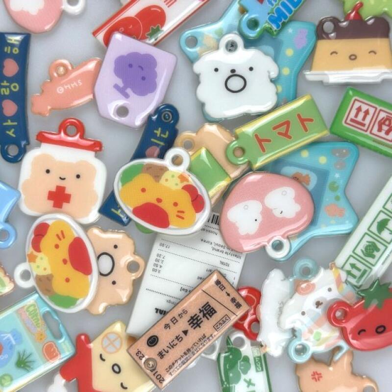 [Hukahuka] Malang Keyring [Malang Carabiner - Tomato]