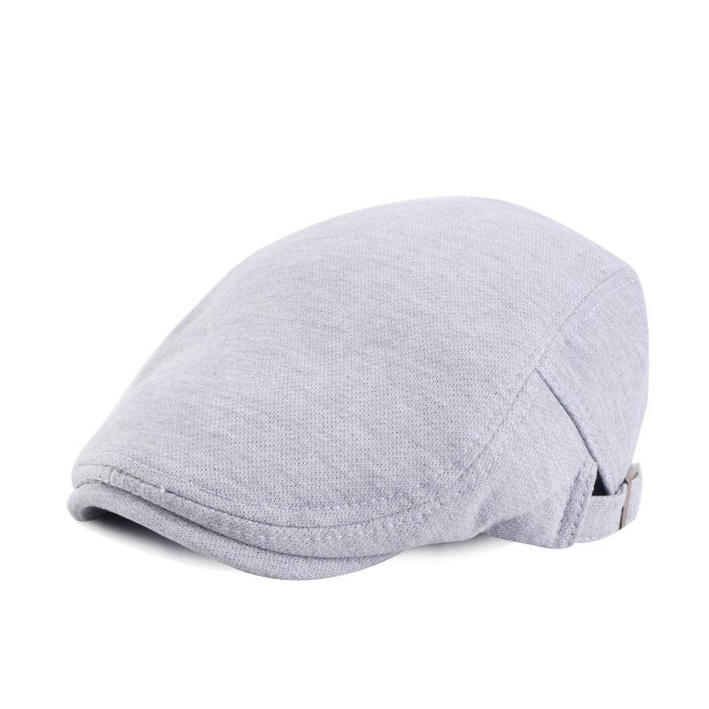 Spring and Summer Trendy Cotton Hat Men's Solid Color Duck Tongue Beret, Forward Hat, Fashion Casual Hat JDBLM-
