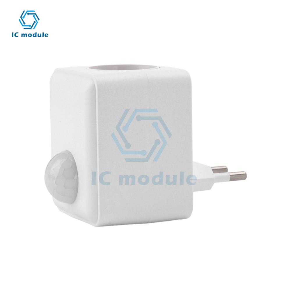 E27 Lamp Holder Adapter Converter Led Human Infrared Sensing Lamp Holder Intelligent Delay Lamp Holder Base