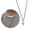 Chain Necklace Y2k Star Neck Jewelry Alloy Material Gift for Fashion Lover