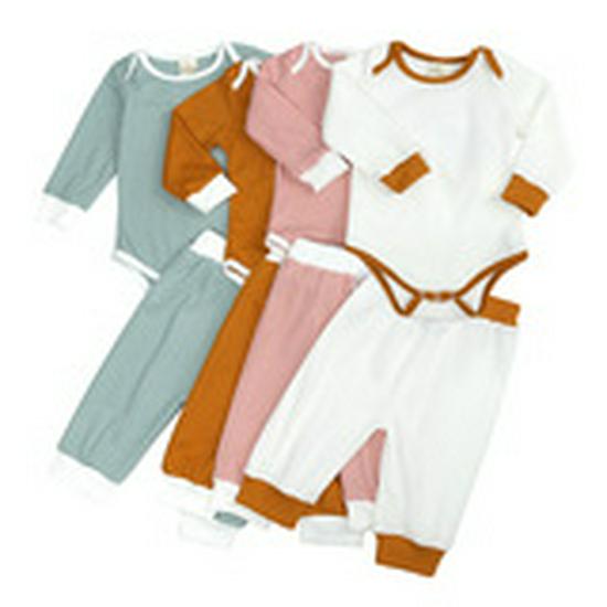 2026 Autumn Korean Style Hooded Sweatshirt & Sports Pants Set for Boys and Girls