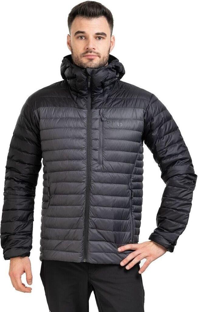 Jacket Rab Microlight Alpine Down Jacket Men Black/graphene