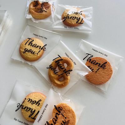 100pcs-Vacuum Sealed Pocket Self-adhesive Packaging Bag Milk Candy Gift Ice Cream Cookies, and Snacks (random Version)