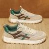 Platform Men's Shoes 2025 New Spring and Autumn Dense Net Breathable Increase Forrest Gump Shoes Soft Sole Sports Shoes Fashion Trendy Shoes Men