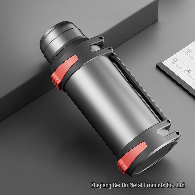 

Термос из нержавеющей стали 304 большой вместимости - Портативная дорожная бутылка для воды для мужчин 1000ml