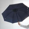 Komiya Shoten Miratore 60cm Large Folding Made in Durable Highly UV Safety Automatic Opening Closing Umbrella, Japan, Men's & Women's, One-Touch