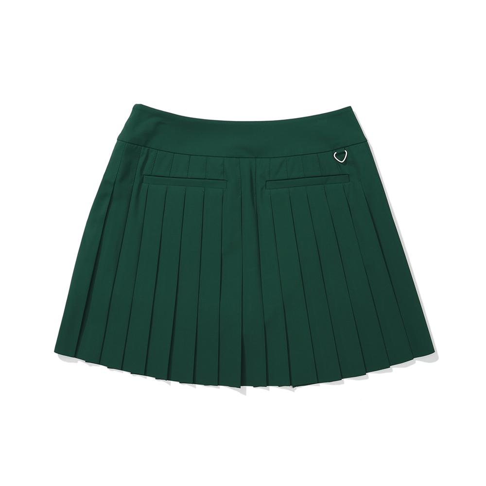 MALBON GOLF Back Pleated Skirt Green (Woman)